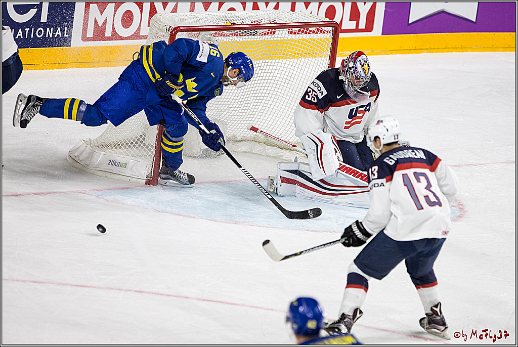 IIHF WM 2017, USA - Schweden, 08.05.2017